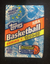 1992-93 Topps Series 1 Basketball Pack